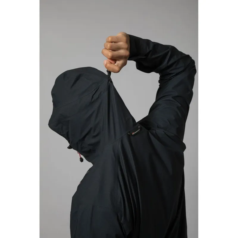 Montane Pac Plus Mens Waterproof Jacket in Black-9