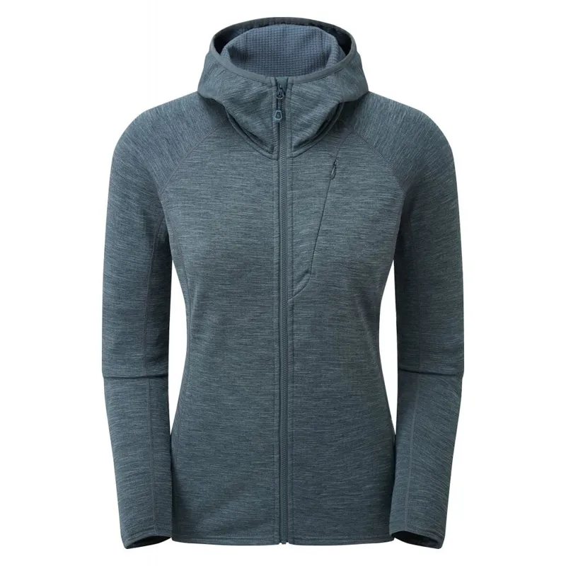 MONTANE WOMENS PROTIUM HOODIE ASTRO BLUE