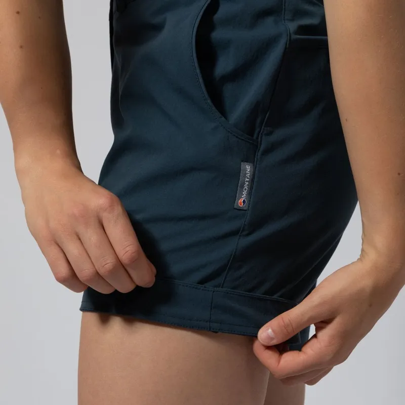 Montane Womens Ursa Shorts in Astro Blue-4