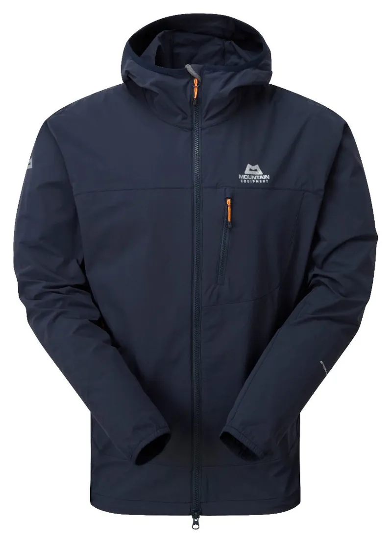 MOUNTAIN EQUIPMENT MENS ECHO HOODED JACKET COSMOS