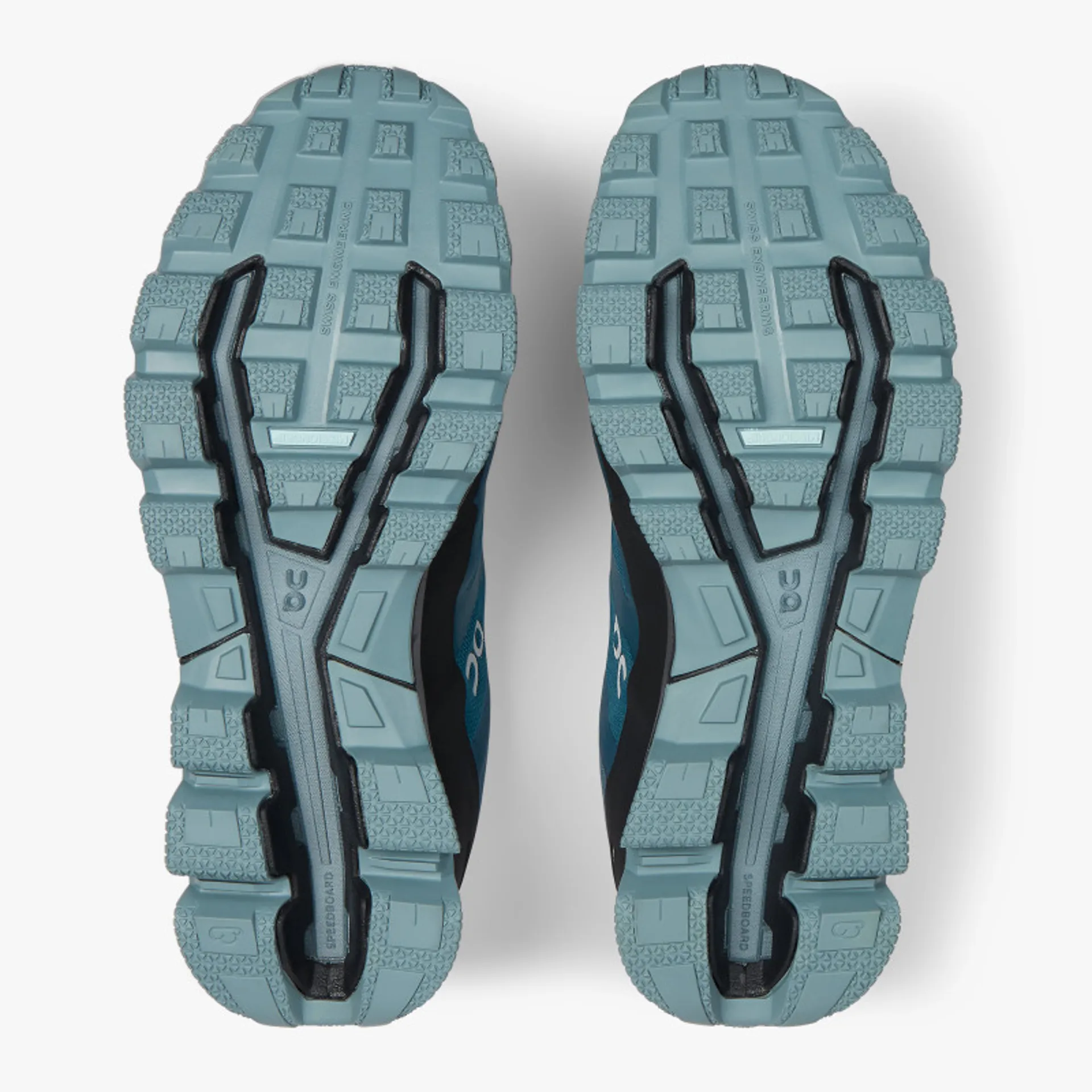 ON MENS CLOUDVENTURE WATERPROOF RUNNING SHOES STORM/COBBLE
