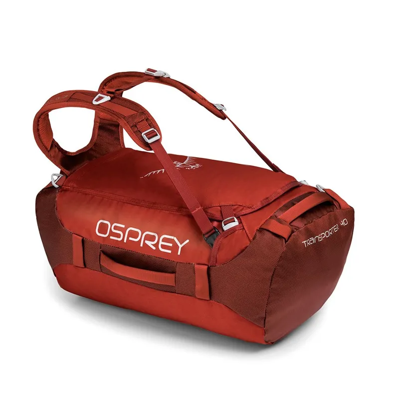 OSPREY TRANSPORTER 40 DUFFEL RUFFIAN RED