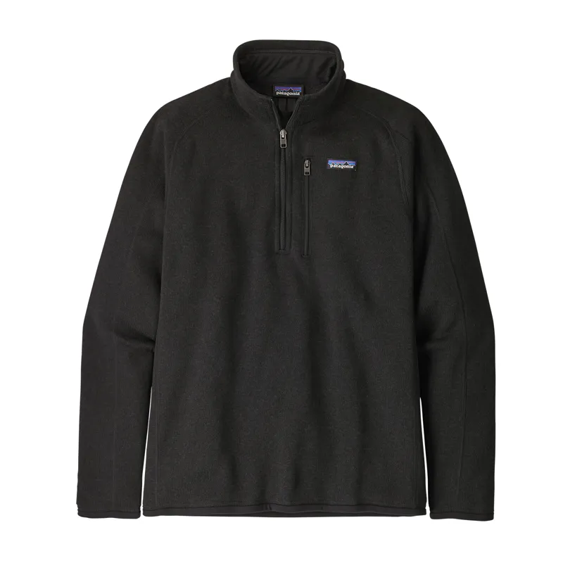 Patagonia Better Sweater 1/4-Zip Fleece in Black