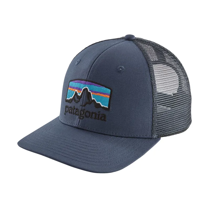 PATAGONIA FITZ ROY HORIZONS TRUCKER HAT DOLOMITE BLUE