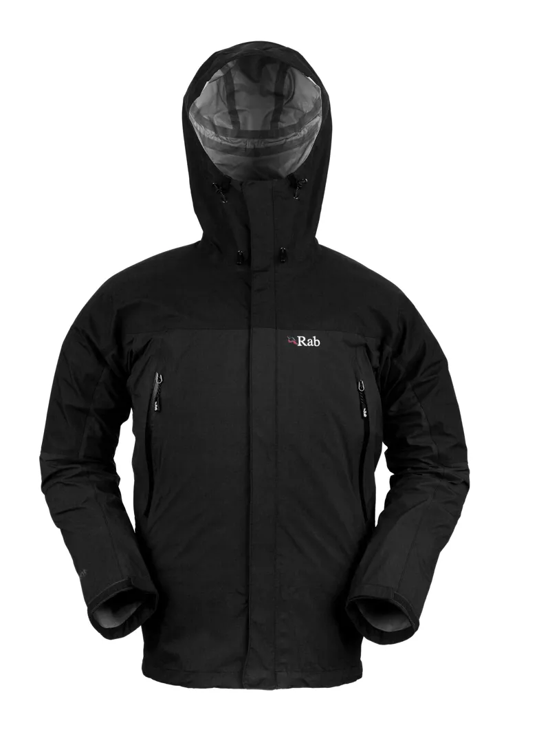 Rab Meridian Jacket - Men's, Black, Large, QWG-44-BL-L — Mens