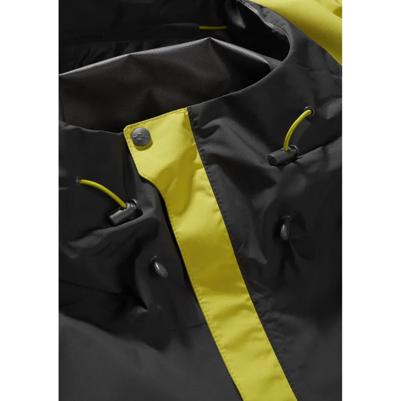 Rab Downpour Eco Mens Jacket in Graphene/Zest-2