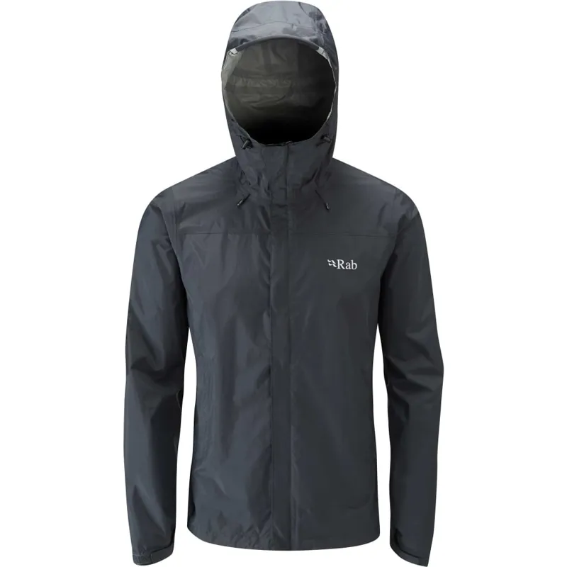 Rab Downpour Mens Jacket in Black