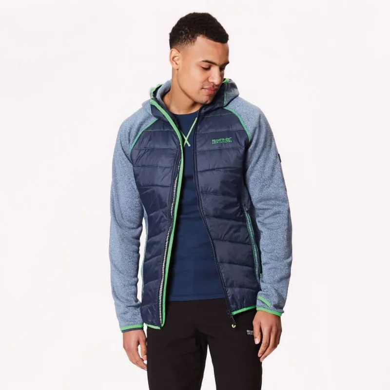 Regatta Andreson Hybrid III Mens Jacket in Dark Denim/Navy