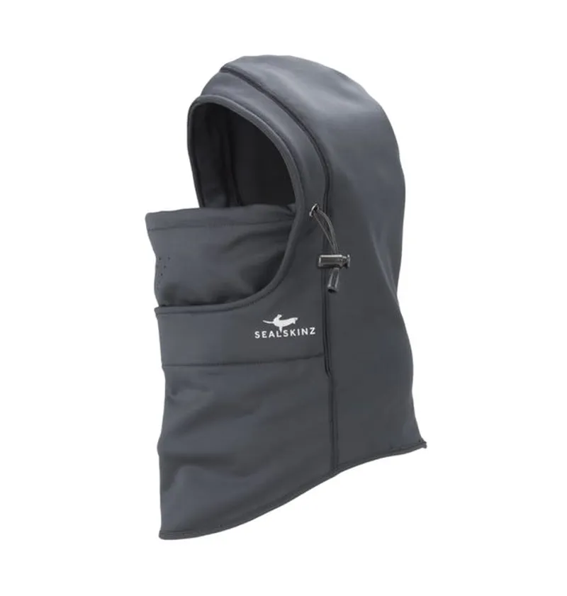 SEALSKINZ WATERPROOF ALL WEATHER HEAD GAITOR BLACK