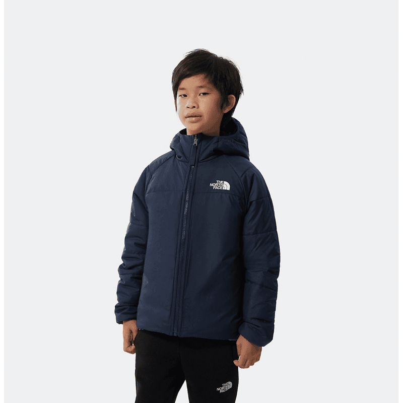 The North Face Reversible Perrito Boys Jacket in Hero Blue-2