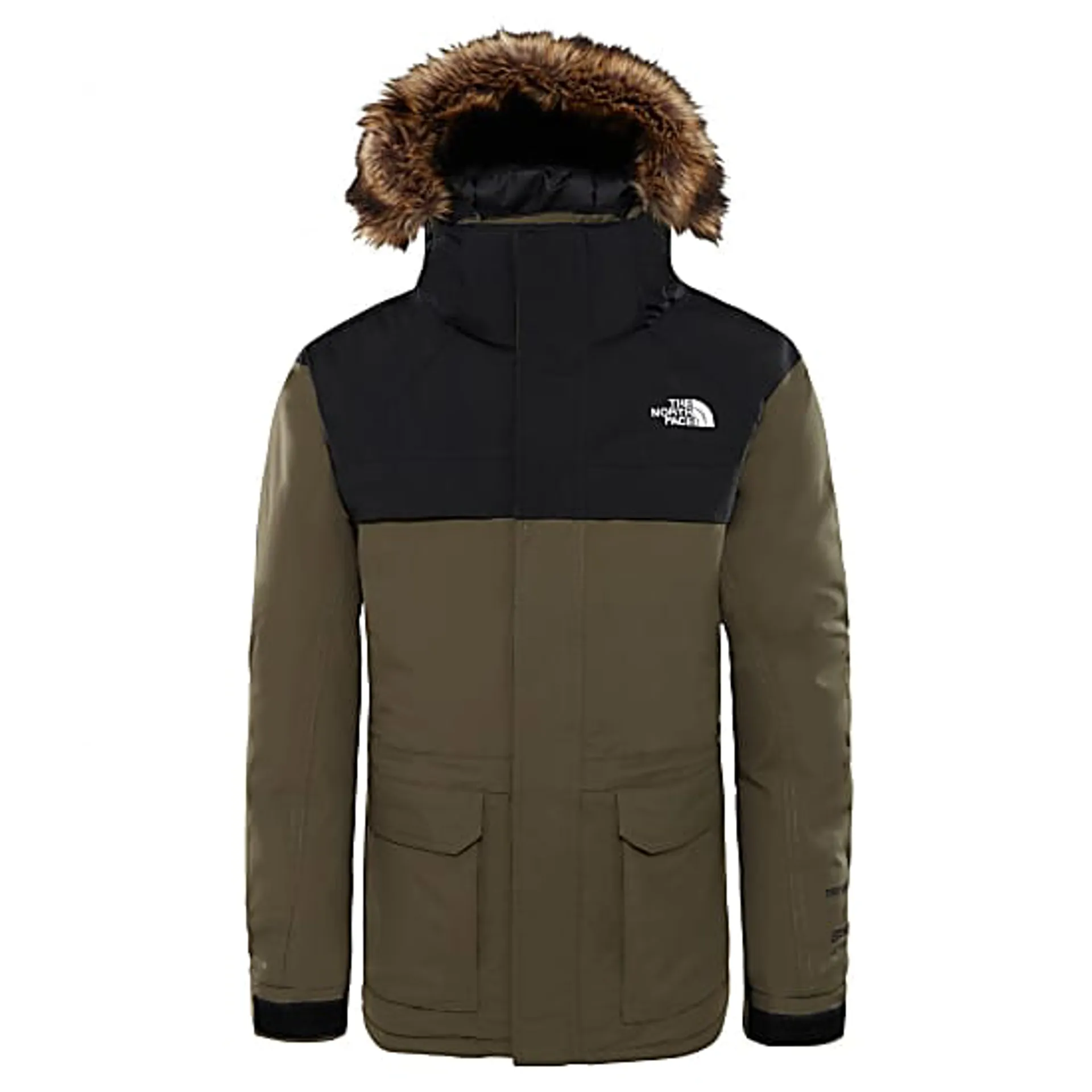 The North Face Mcmurdo Kids Down Parka in New Taupe Green