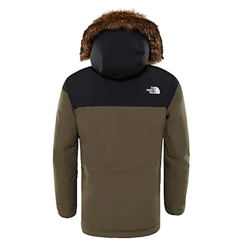 The North Face Mcmurdo Kids Down Parka in New Taupe Green