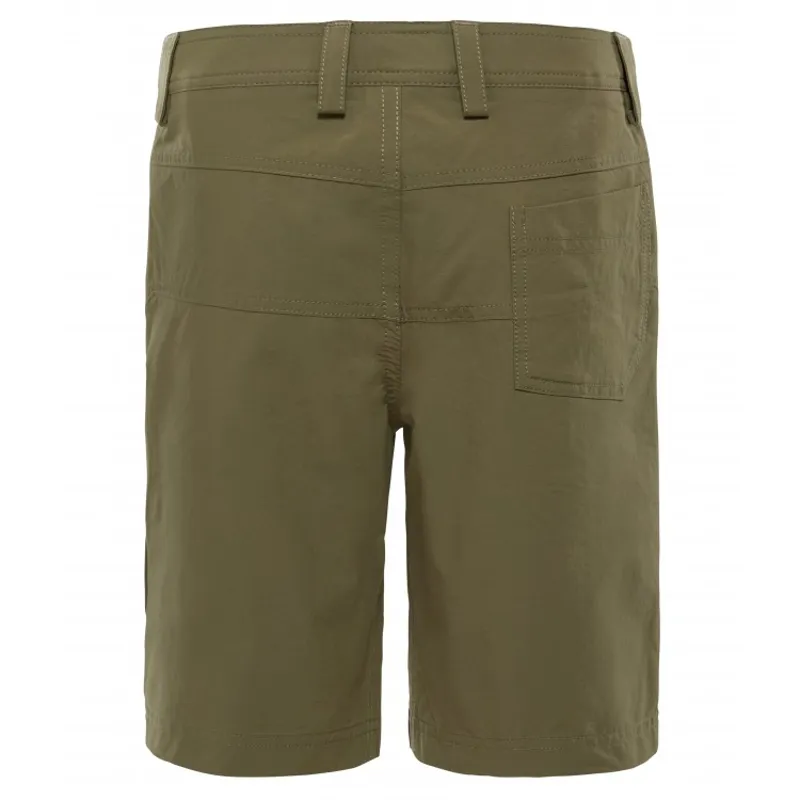 The North Face Exploration Boys Short in Burnt Olive Green-1