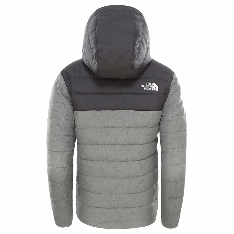 THE NORTH FACE BOYS REVERSIBLE PERRITO JACKET MEDIUM GREY HEATHER-1