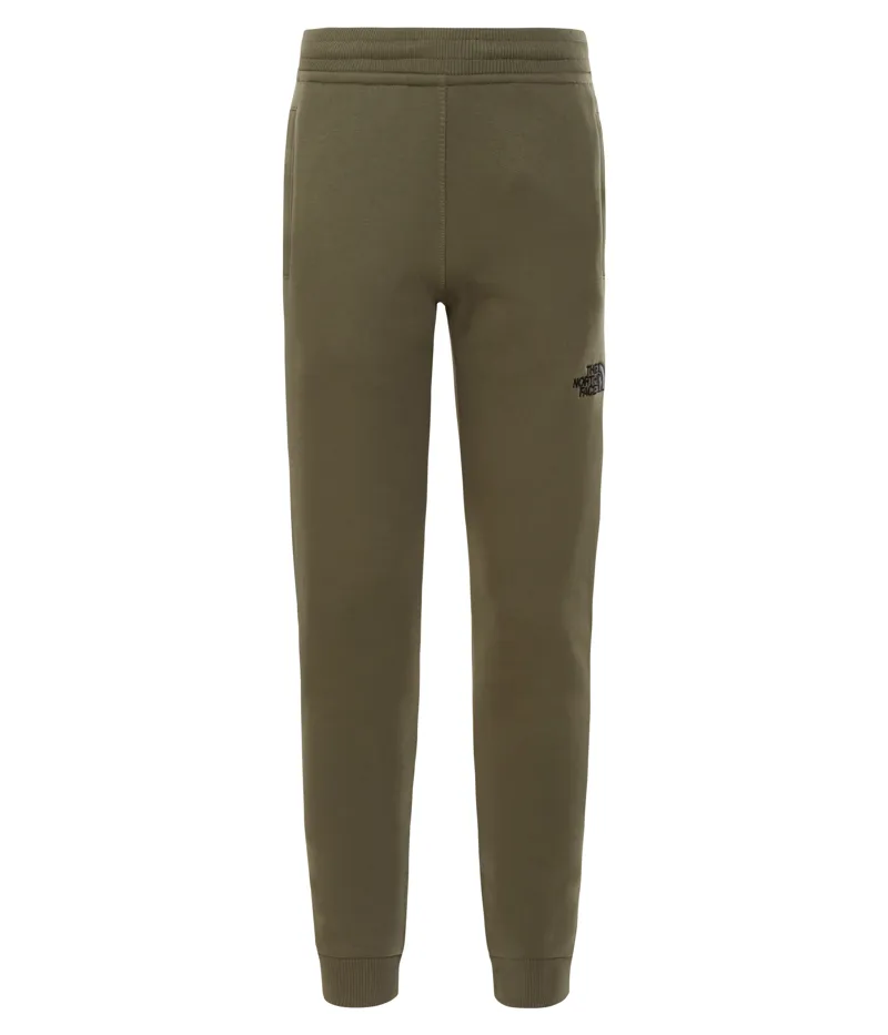The North Face Fleece Youth Pant in New Taupe Green/Black-1
