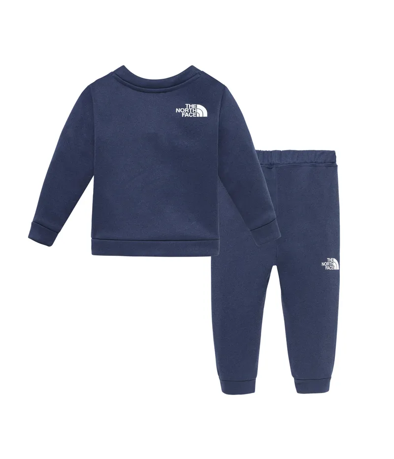 THE NORTH FACE INFANT SURGENT CREW SET MONTAGUE BLUE HEATHER-1