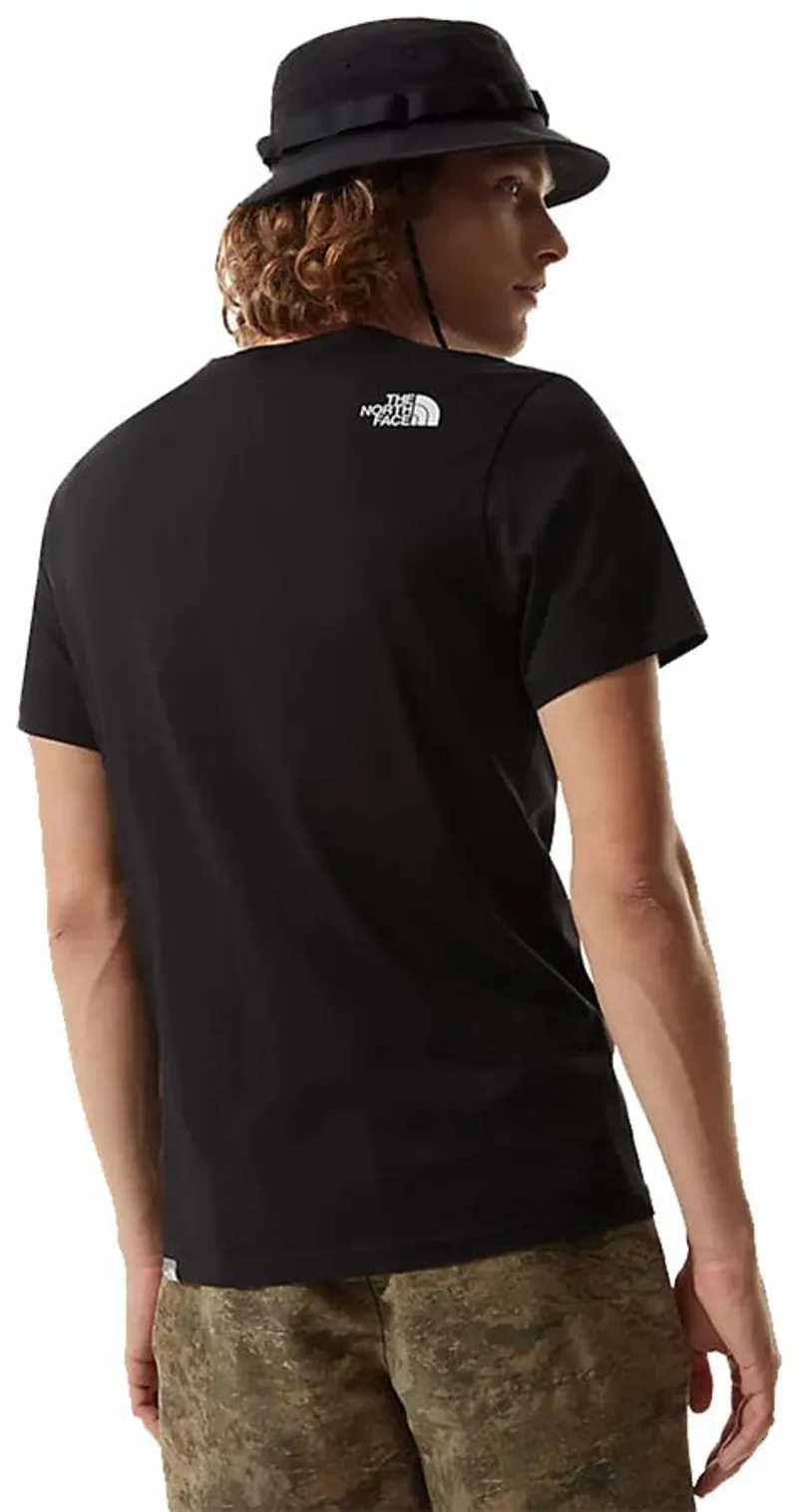 The North Face Rust 2 Mens T-shirt in TNF Black/TNF White-1