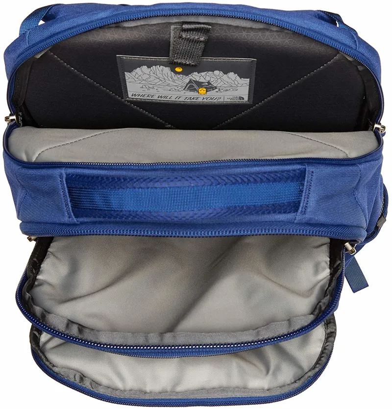 THE NORTH FACE BOREALIS BACKPACK FLAG BLUE LIGHT HEATHER/TNF WHITE-2