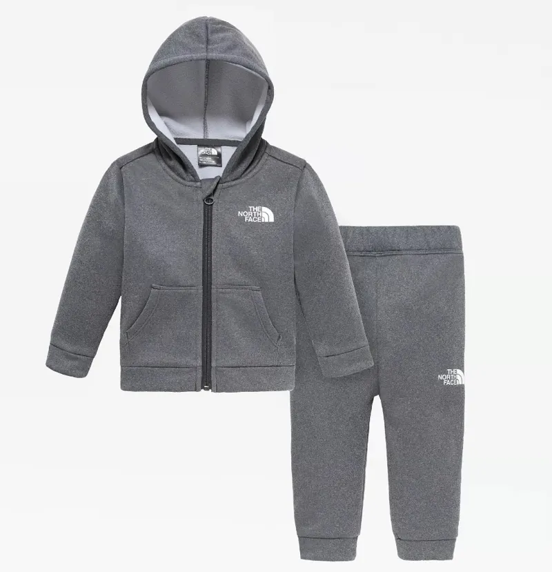 THE NORTH FACE TODDLER SURGENT TRACKSUIT ASPHALT GREY HEATHER