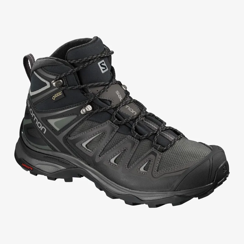 SALOMON WOMENS X ULTRA 3 MID GTX BLACK