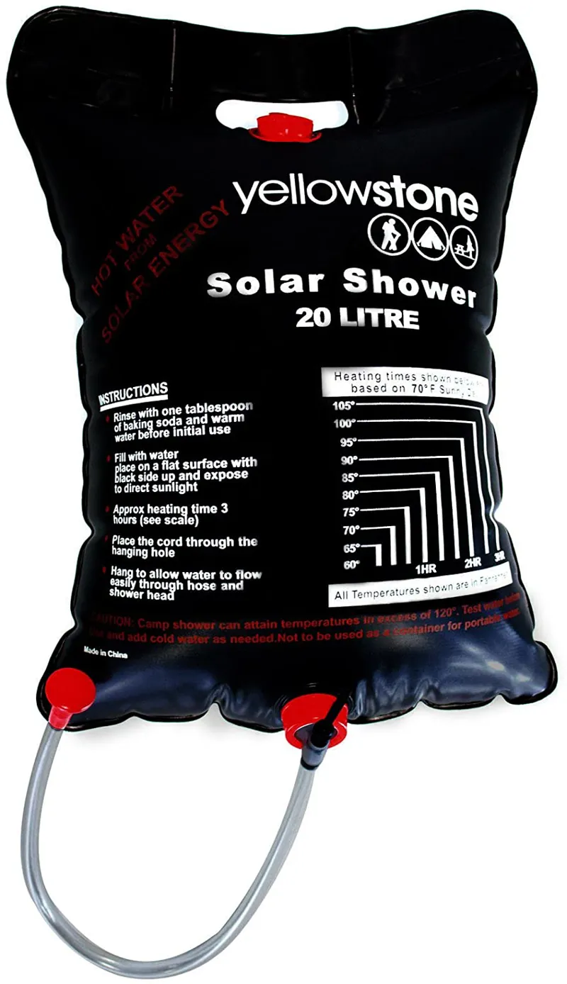 Yellowstone 20 Litre Solar Shower