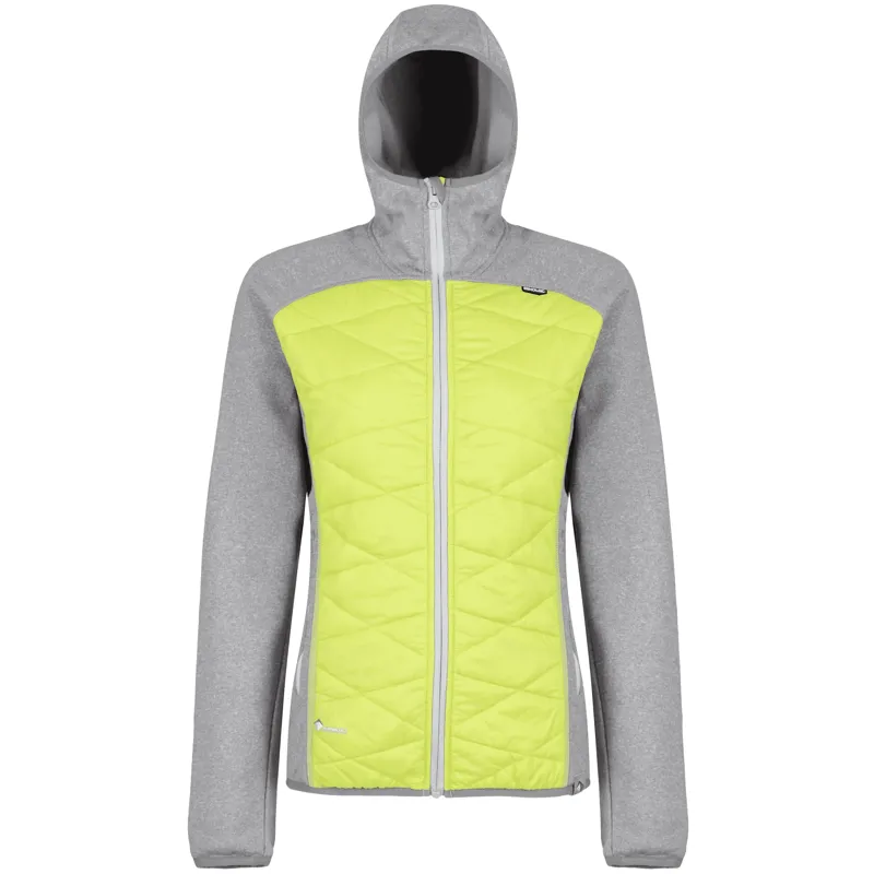 REGATTA WOMENS ANDRESON III ROCK GREY/LIME ZEST