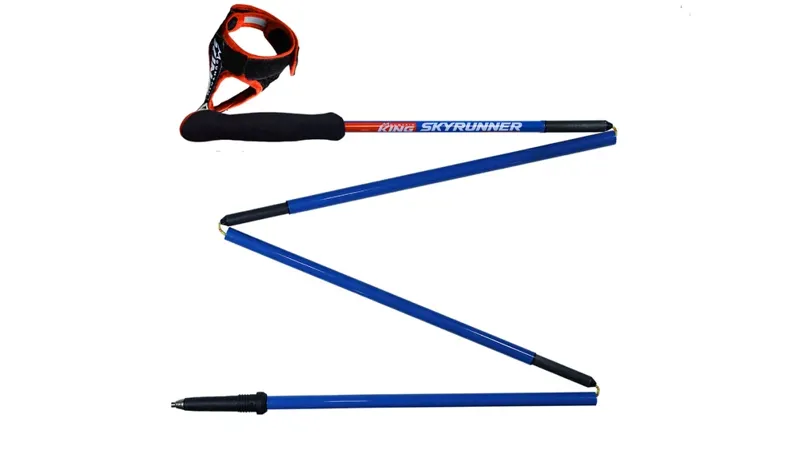 Mountain King SkyRunner EDGE 3 section in Blue/Red - Pair-2