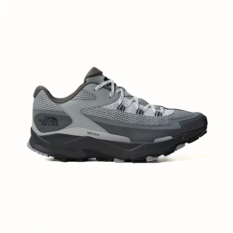 The North Face Men's VECTIV Taraval Hiking Shoes in High Rise Grey/Smoked Pearl