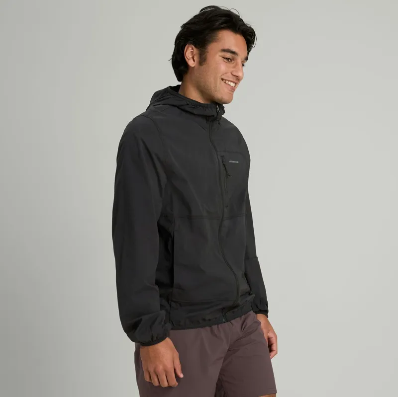 Kathmandu Men's EVRY-Where Stretch Wind Jacket in Black Stingray-2