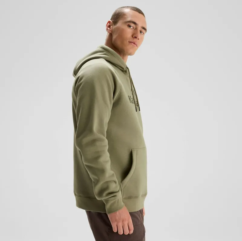 Kathmandu Men's Logo Brushed-Back Hoodie in Beech-2