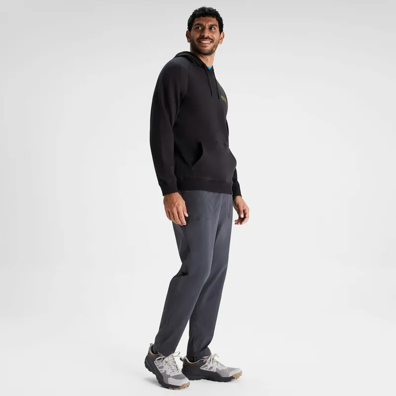 Kathmandu Men's Heritage Logo LT Brushed-Back Hoodie in Black Stingray-4