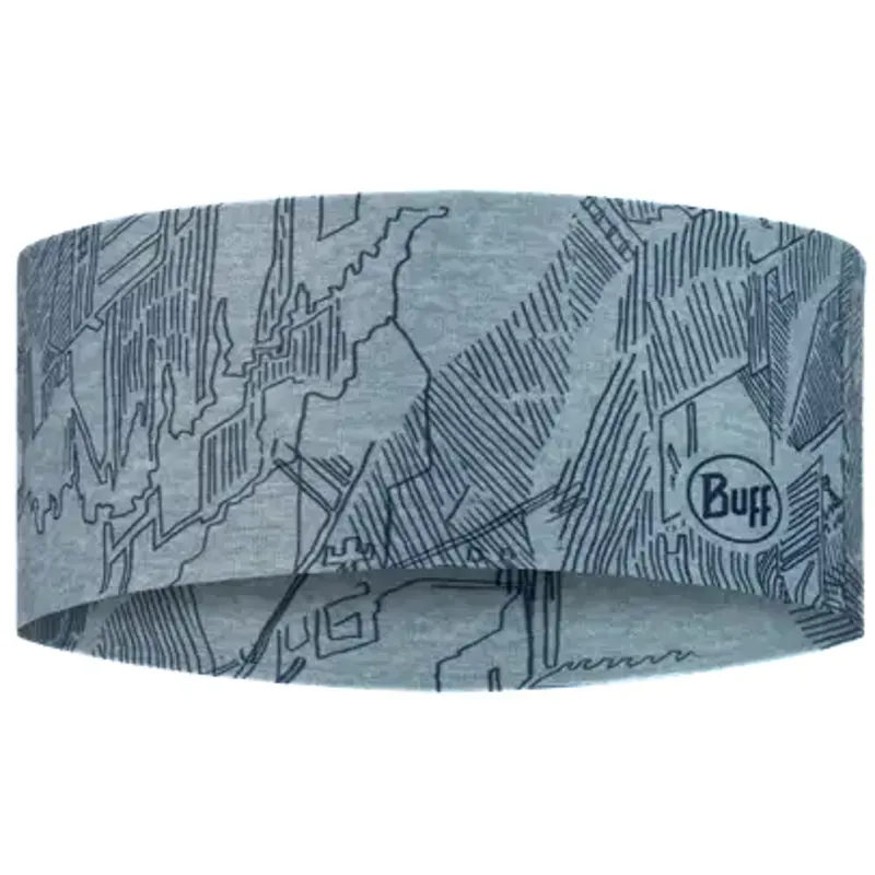 Buff Coolnet UV Wide Headband in Laven Mist