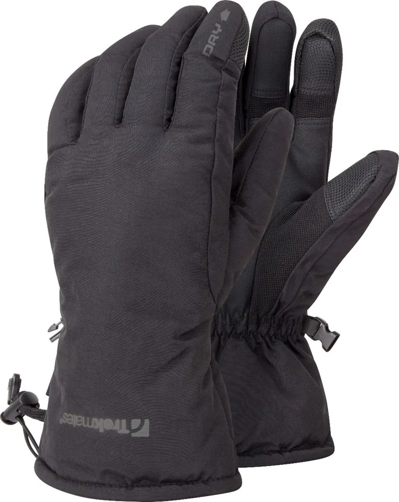 Trekmates Unisex Beacon Dry Gloves in Black