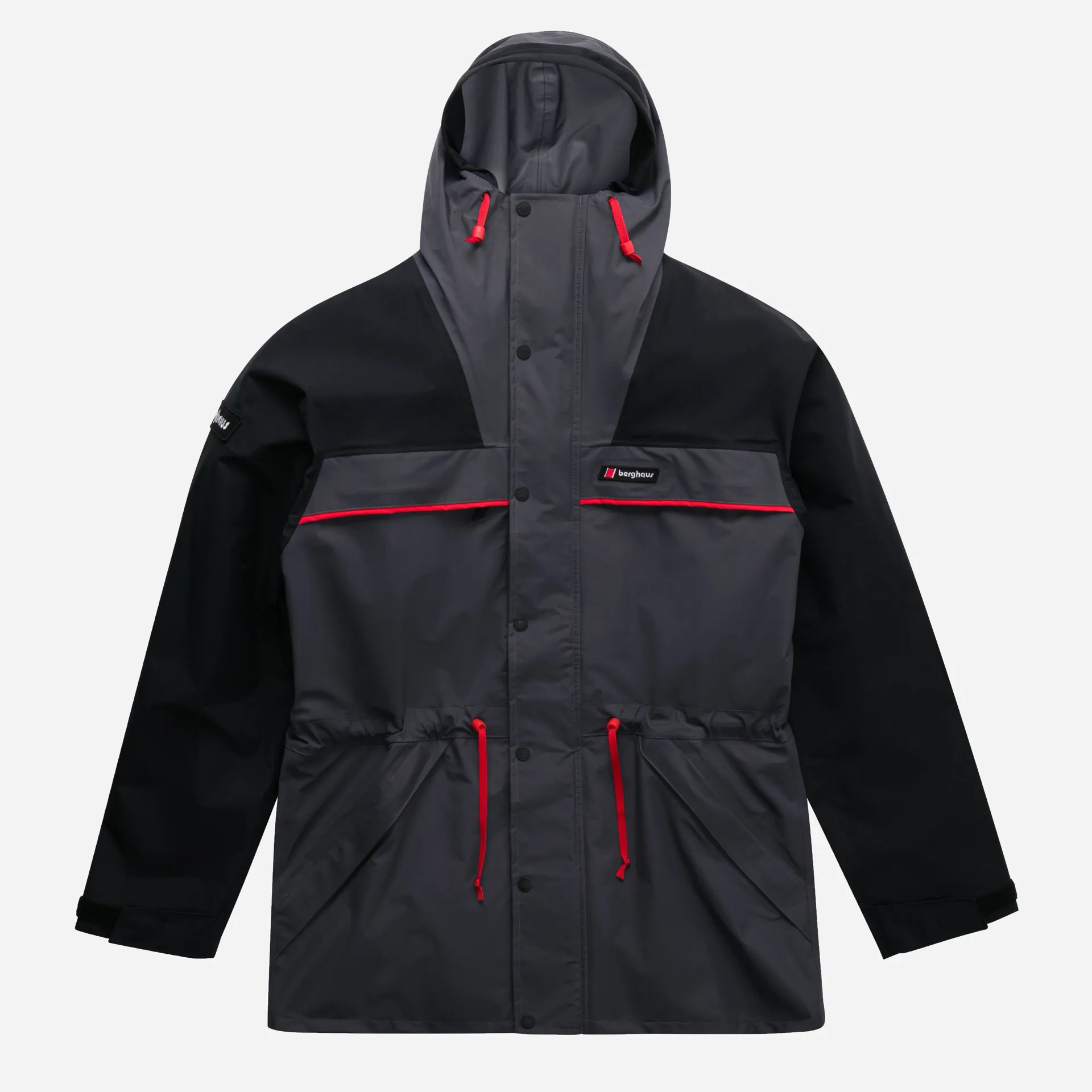 Berghaus Men's Tempest 89 Waterproof Shell Jacket in Grey/Black