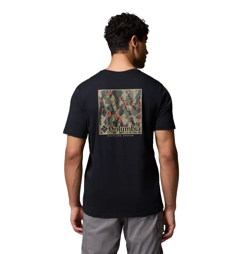 Columbia Men's North Cascades Tee in Black-1