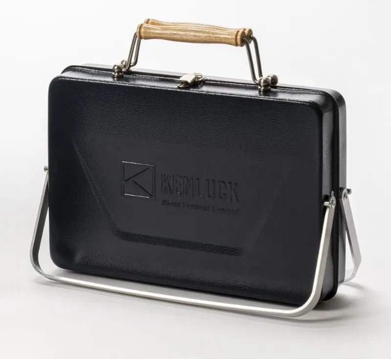 Kenluck Buddy Grill in Hammertone Gloss Blue-1