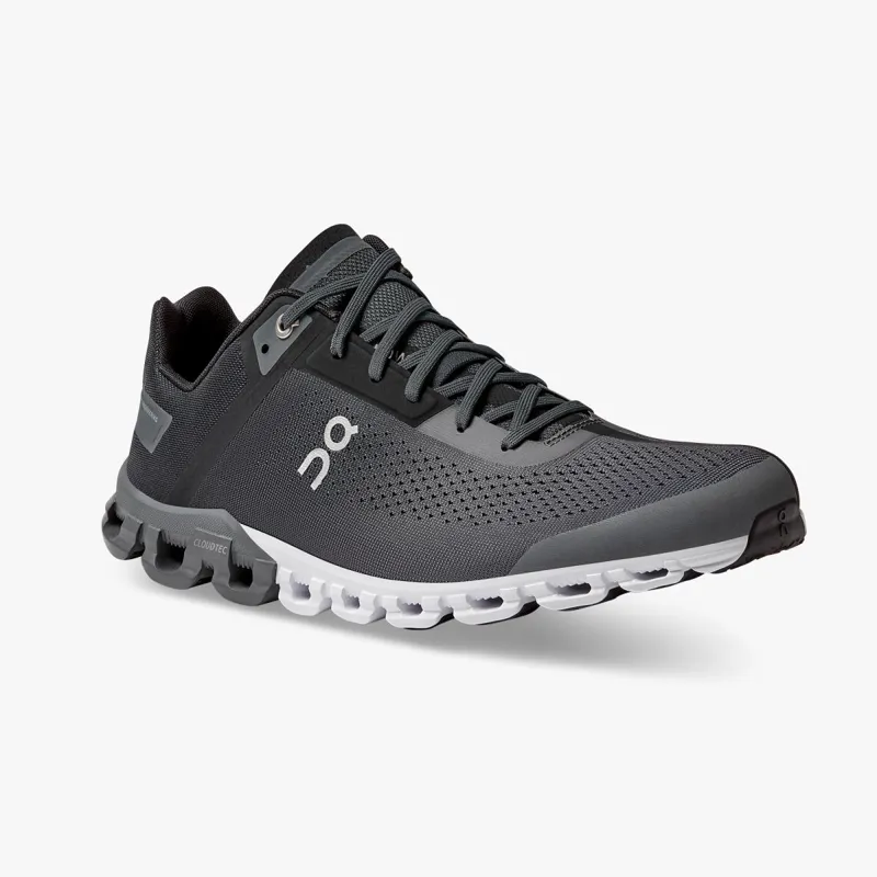On Running Men's Cloudflow Shoes in Black Asphalt-5