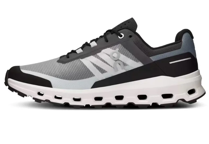 On Running Men's Cloudvista Shoes in Black/White -1