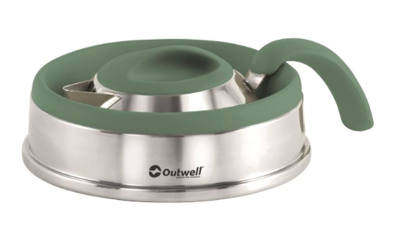 Outwell Collaps Kettle 1.5L in Shadow Green-1