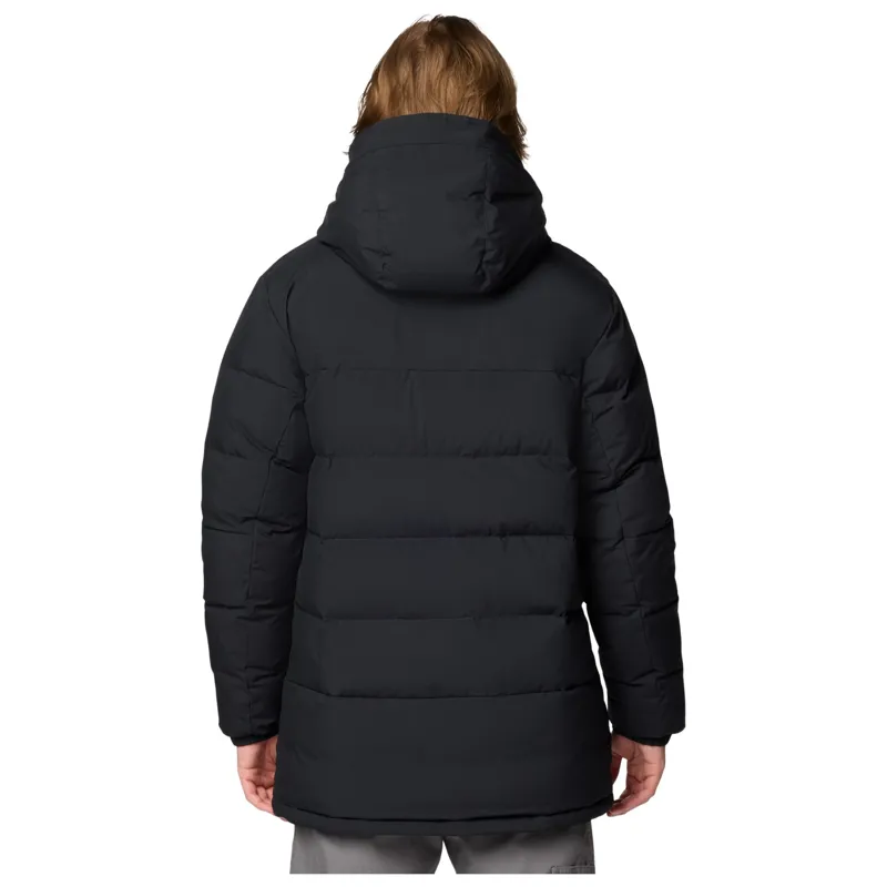 Columbia Men's Aldercrest II Down Parka in Black-1