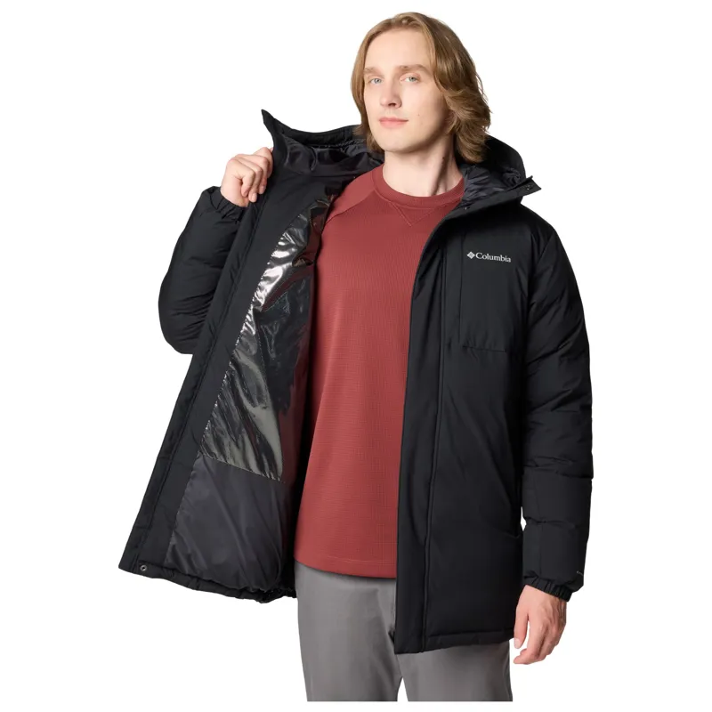 Columbia Men's Aldercrest II Down Parka in Black-3