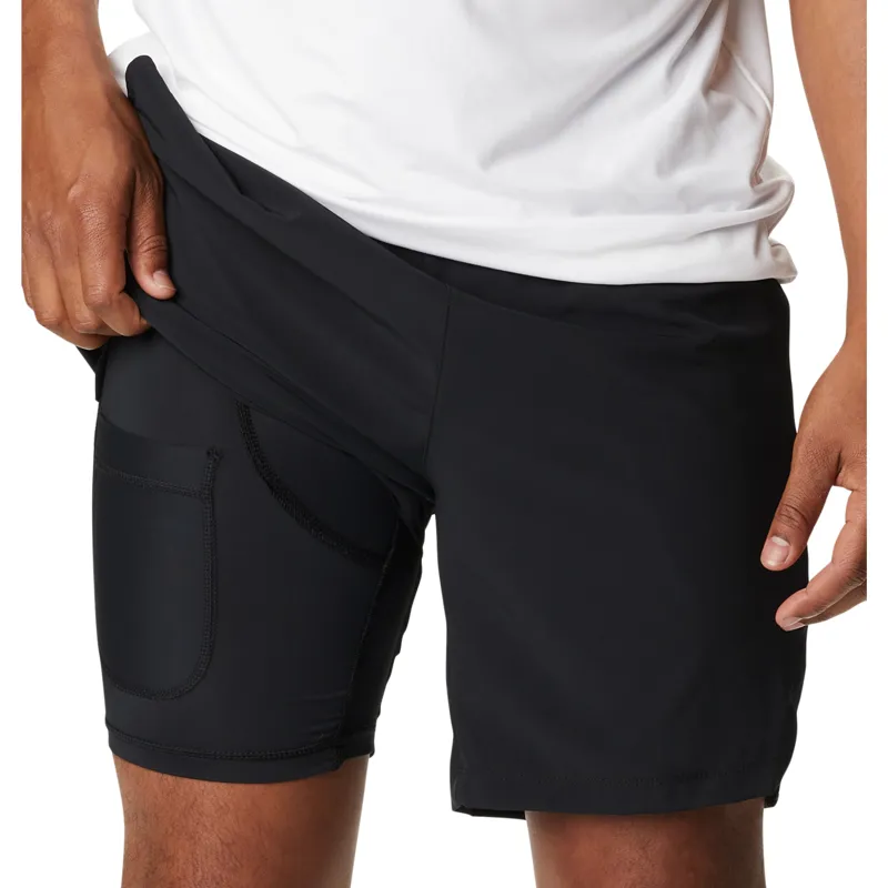 Columbia Men's Alpine Chill Zero Shorts in Black-1