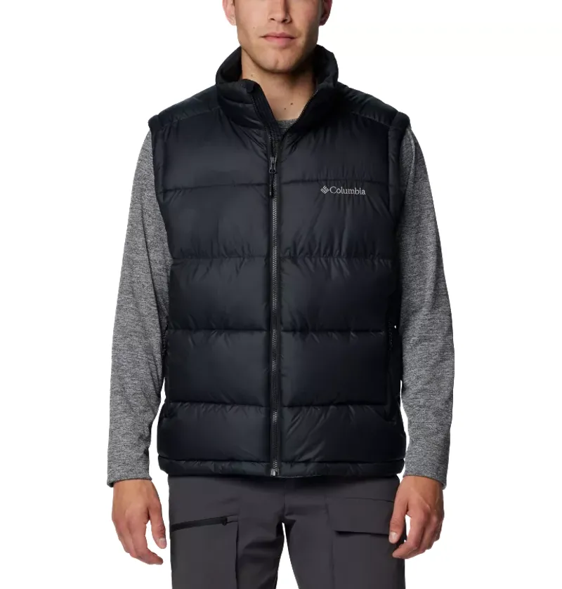 Columbia Men's Pike Lake II Puffer Vest in Black