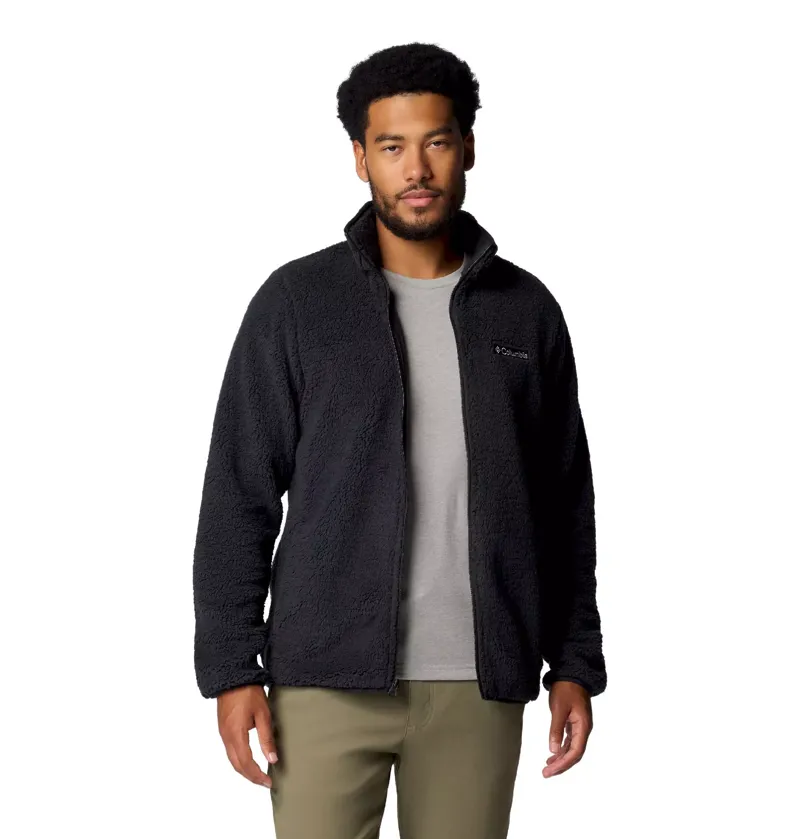 Columbia Men's Rugged Ridge III Sherpa Full Zip in Black