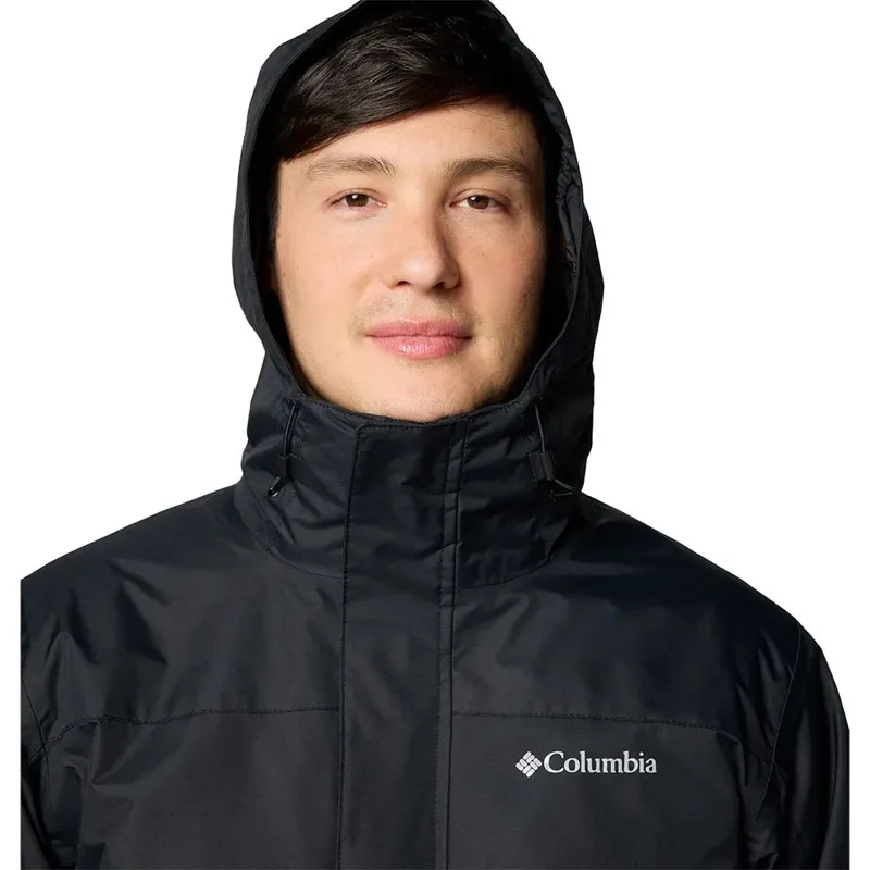 Columbia Men's Tunnel Falls II Interchange Jacket in Black-3