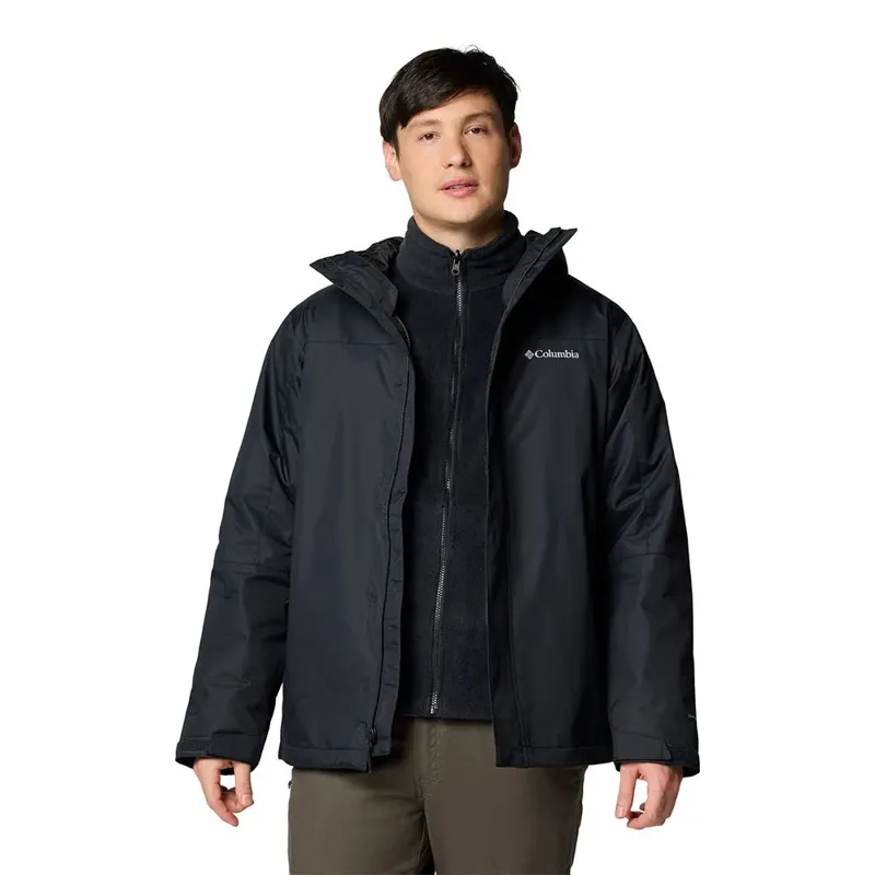 Columbia Men's Tunnel Falls II Interchange Jacket in Black
