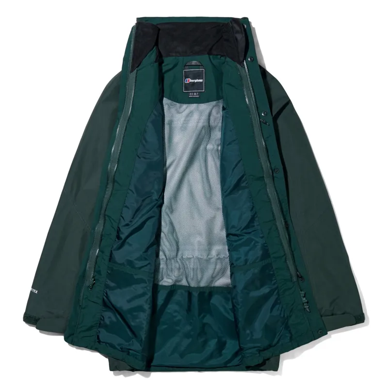 Berghaus Men's Long Cornice InterActive Jacket in Dark Green-2