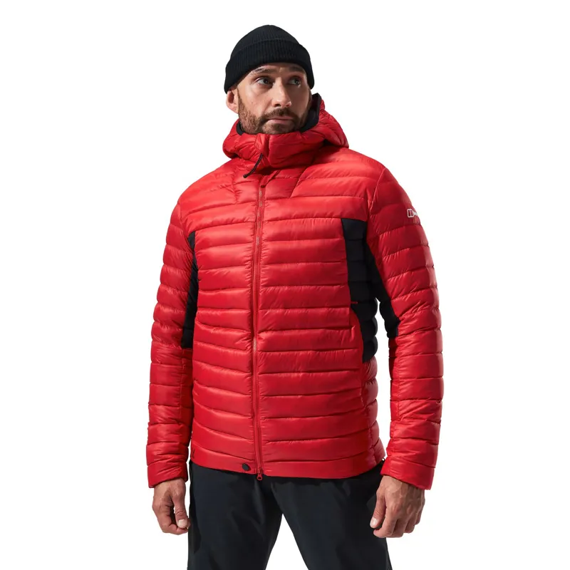 Berghaus Men's MTN Seeker MW Down Hoody in Red/Black-2