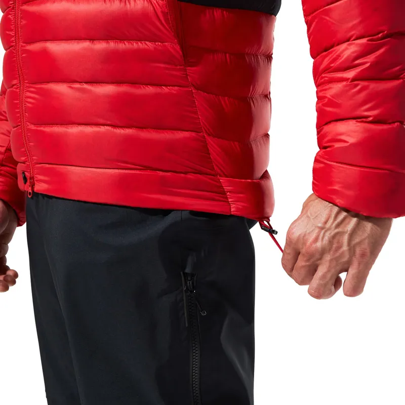 Berghaus Men's MTN Seeker MW Down Hoody in Red/Black-4