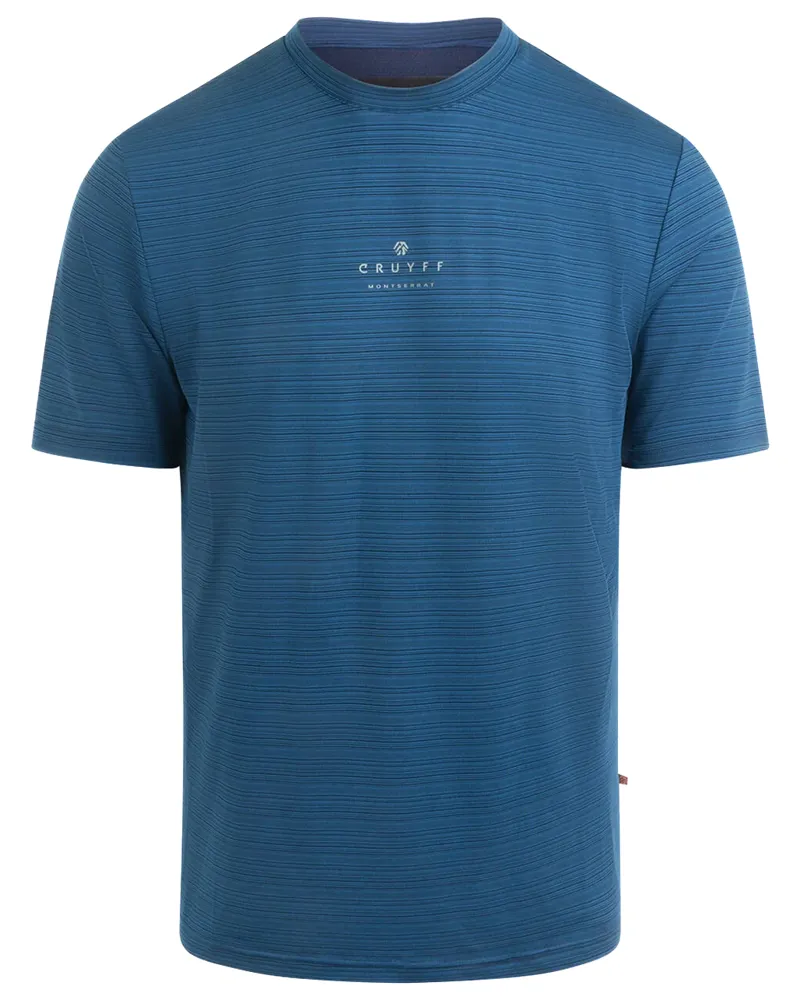 Cruyff Men's Advance T-Shirt in Navy